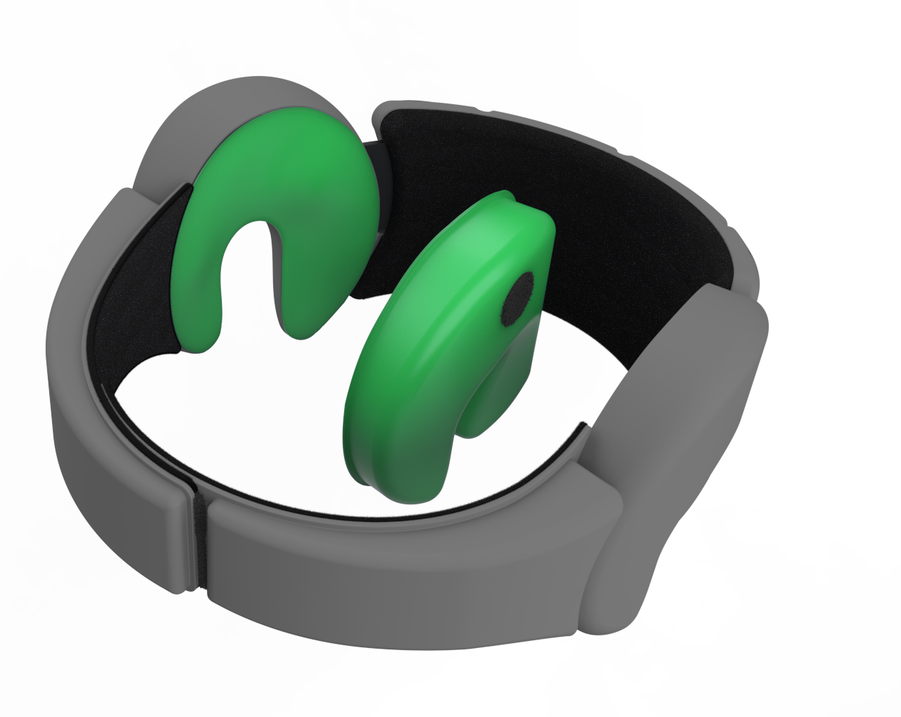 device for hearing health; ReBound; medical device; headband; supports hearing health after loud noise exposure or noise-induced hearing loss; cold therapy; icing; cooling; ice pack; icepack; cold pack; medical device; designed for military, first responders, firefighters, police offices, EMS, EMTs, EMT; gift; veterans; veterans day; grey; gray; ReBound extended